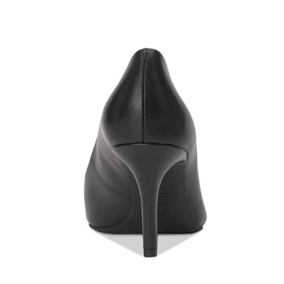 I.N.C. Zitah Pointed Toe Pumps in Black Smooth New Size 6 M - Picture 3 of 7